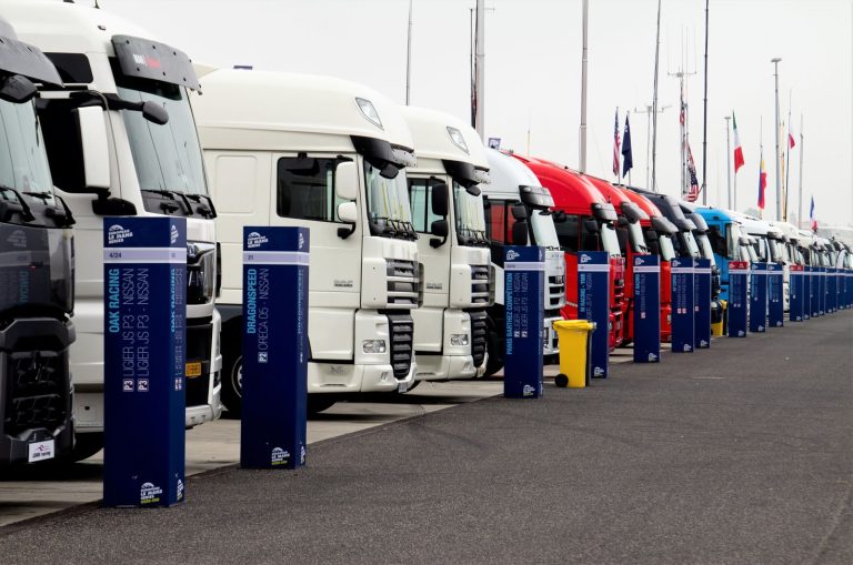Truck fleet investment for road freight capacity